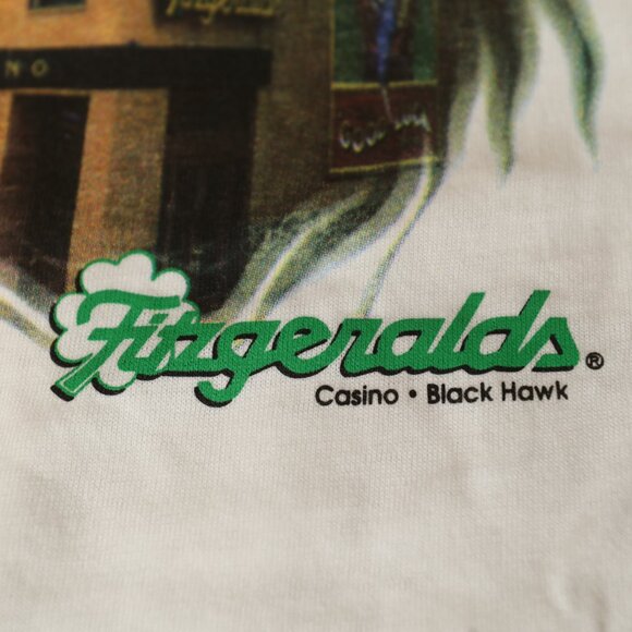 Fitzgeralds Casino Black Hawk Voted Colorados Best Slots Tee (L) - Picture 9 of 12